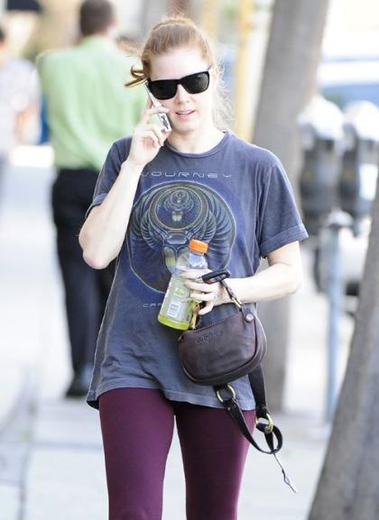Amy Adams & Darren Le Gallo Get Fit in Beverly Hills 