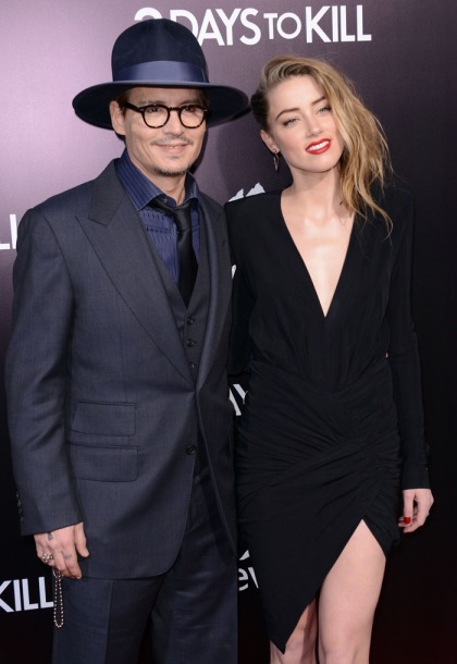 Amber Heard & Johnny Depp make their coupley red carpet debut: how did they do?