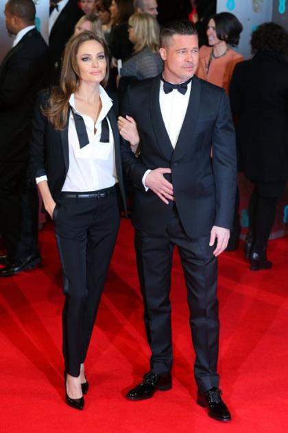 Brad Pitt and Angelina Jolie: 2014 BAFTA Awards Lovers