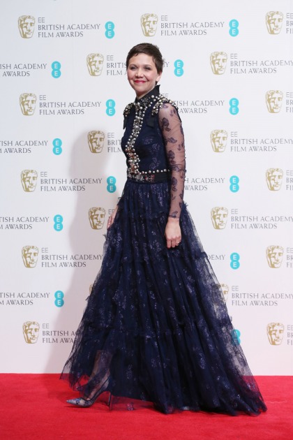 Maggie Gyllenhaal in bedazzled Lanvin at the BAFTAS: worst look of the night?