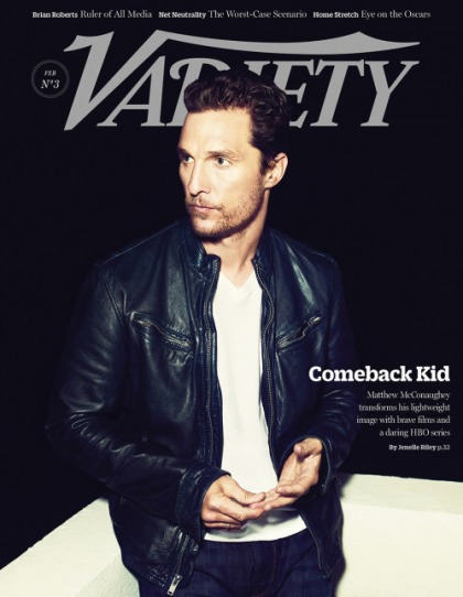 Matthew McConaughey covers Variety, wants to snatch that Oscar from Leo D.