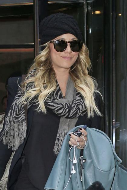 Kaley Cuoco and Ryan Sweeting: Checking Out of NYC