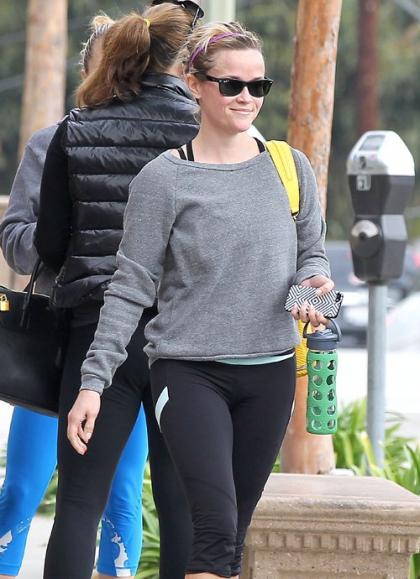 Reese Witherspoon's Mid-Week Sweat Session