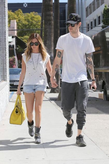 Ashley Tisdale and Christopher French: Wednesday WeHo Shoppers