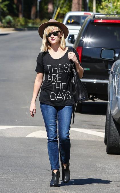 Reese Witherspoon Sends a Message in L.A.
