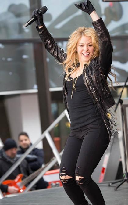 Shakira Steams Up 'Today'