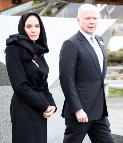 Angelina Jolie cried with William Hague during meetings with rape survivors