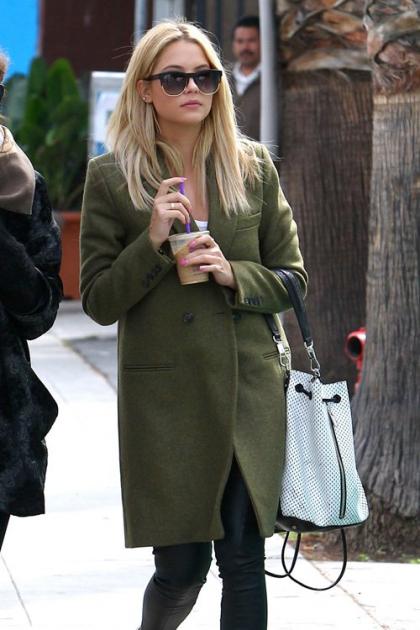 Ashley Benson Grabs Some Joe to Go in West Hollywood