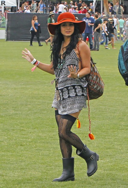 Vanessa Hudgens will make $15K to attend Coachella: ridiculous or get it, girl?