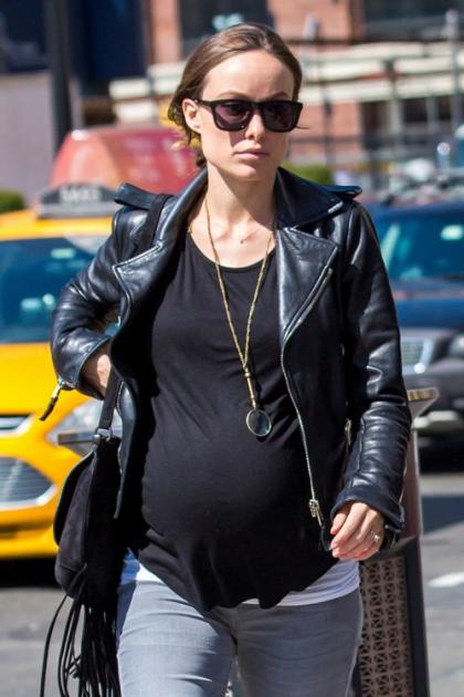Olivia Wilde Bumps the Day Away in New York City