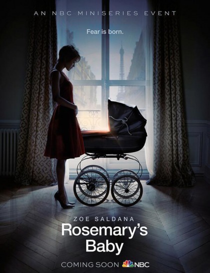 Zoe Saldana in the 'Rosemary's Baby' remake trailer: worse than expected'