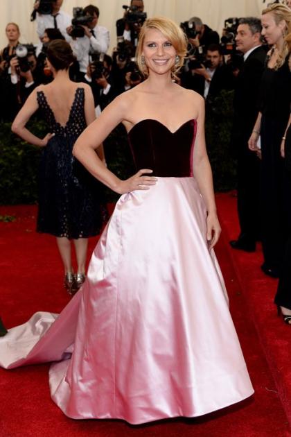 Claire Danes Shines at the 2014 Met Gala