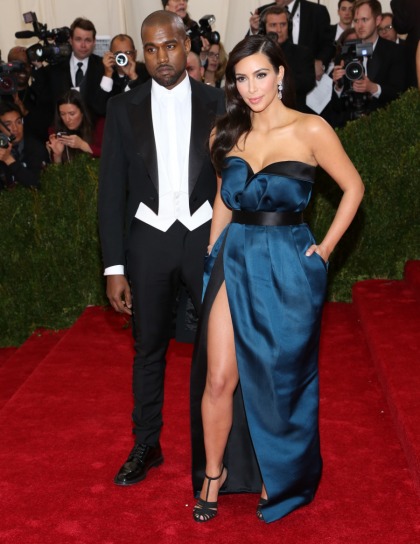 Kim Kardashian in Lanvin, with Kanye at the 2014 Met Gala: surprisingly good?
