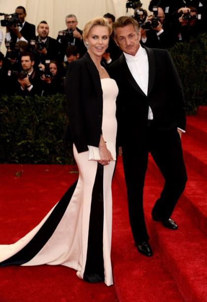 Charlize Theron and Sean Penn Make Their Love Affair Known at 2014 Met Gala