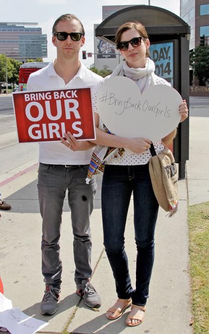 Anne Hathaway Joins the Fight to #BringBackOurGirls