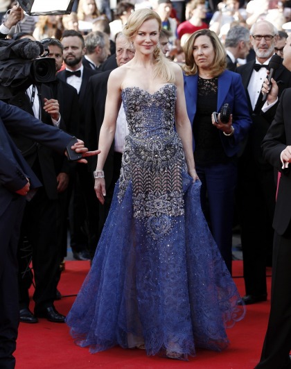 Nicole Kidman in Armani at Cannes 'Grace of Monaco' premiere: lovely or fug'