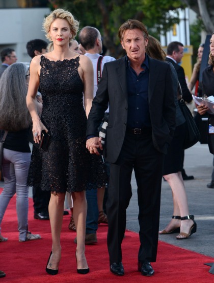 Charlize Theron wears Dior, holds hands with Sean Penn at LA premiere: hot or not?
