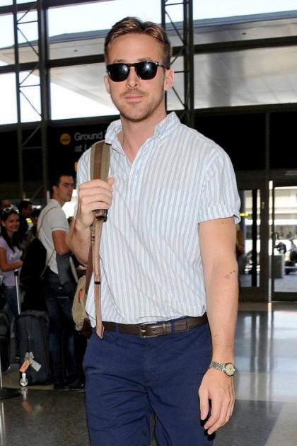 Ryan Gosling Causes Chaos at LAX, Releases Trailer for 