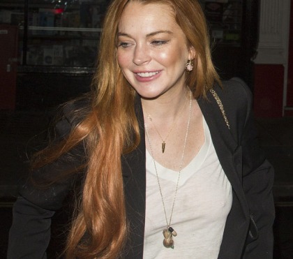 Lindsay Lohan Forgot Something?