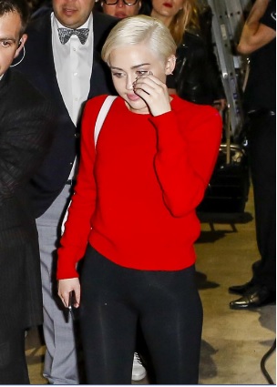 Miley Cyrus Leaving the Sporting Club in Monte-Carlo