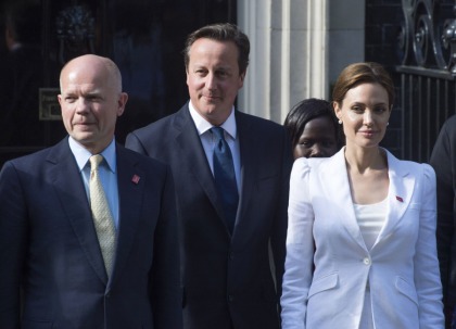 Angelina Jolie & William Hague co-author an op-ed detailing their summit goals