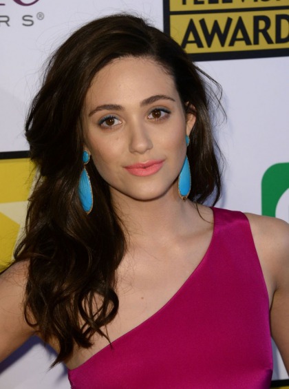 Emmy Rossum in Monique Lhuillier at The Critics' Choice TV Awards: lovely'