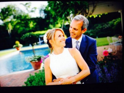 Katie Couric wore Chantilly to marry John Molner in Hamptons ceremony