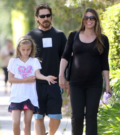 Christian Bale gets papped with his pregnant wife, Sibi: furry & adorable?