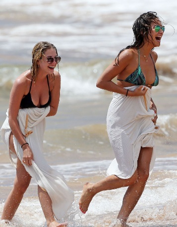 Ashley Benson & Shay Mitchell Rock Bikinis in Maui