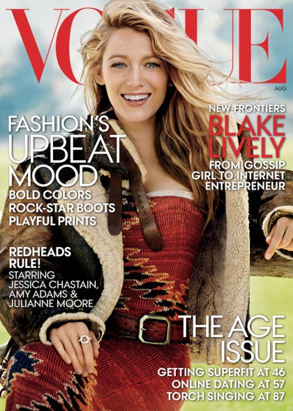 Blake Lively covers Vogue, is not trying to show a Goopy 'aspirational life'