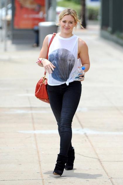 Hilary Duff: All Smiles in WeHo