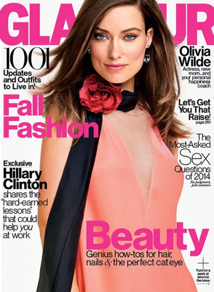 Olivia Wilde breastfeeds in her Glamour editorial: groundbreaking?