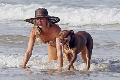 Gisele Bundchen Assumes The Doggy Position In A Bikini