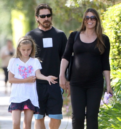 Christian Bale & wife Sibi Blazic welcomed a baby boy' at some point, recently