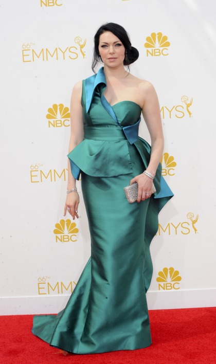 Laura Prepon in Gustavo Cadile at the Emmys: too fussy or just right?