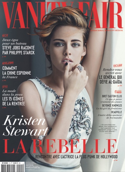 Kristen Stewart covers Vanity Fair France, talks media, gossip & taking time off