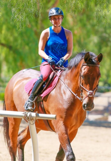 Kaley Cuoco Butt Riding her Horse in Simi Valley
