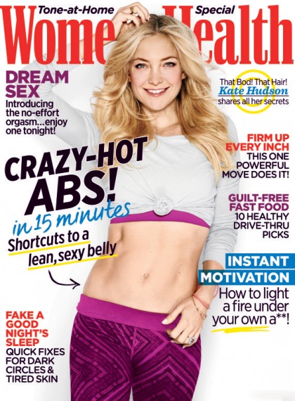 Kate Hudson: 'The ab workout I love cause I hate it so much, is Pilates'