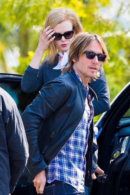 Nicole Kidman & Keith Urban Arrive in Sydney For Dad's Funeral