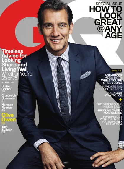 Clive Owen gets existential with GQ, says 'nothing' happens after we die