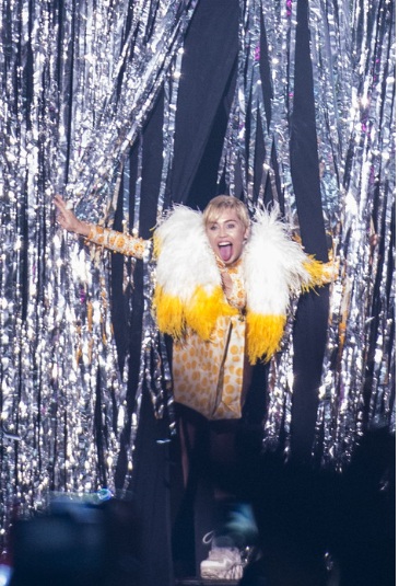 Miley Cyrus at Bangerz Tour in Rio de Janeiro