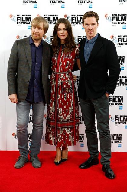 Keira Knightley & Benedict Cumberbatch Team Up for 'The Imitation Game' Photocall