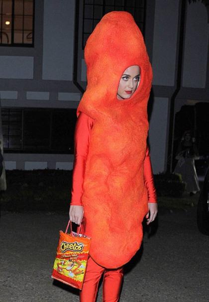 Katy Perry is a Cheeto Chick for Halloween
