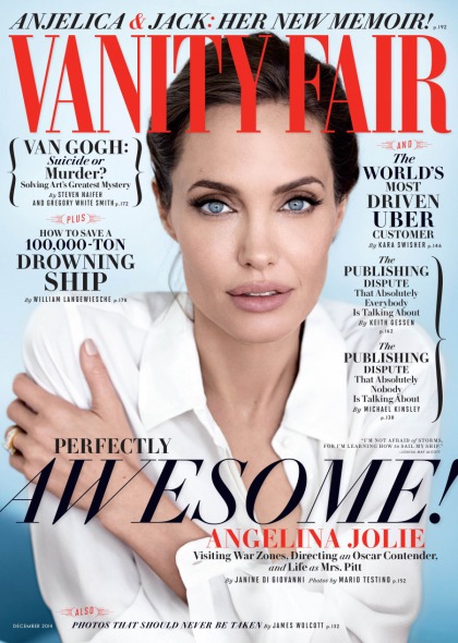 Angelina Jolie covers Vanity Fair, says she's 'open' to running for political office