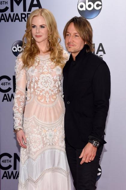 Nicole Kidman and Keith Urban Win Cutest Couple Award at 2014 CMAs