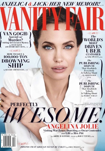 Angelina Jolie at Vanity Fair December 2014