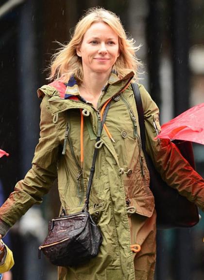 Naomi Watts Braves the Big Apple Rain