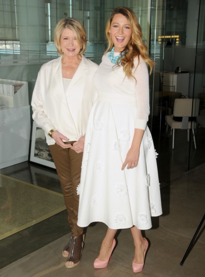 Blake Lively in white Michael Kors for 'American Made' summit: cute or twee'