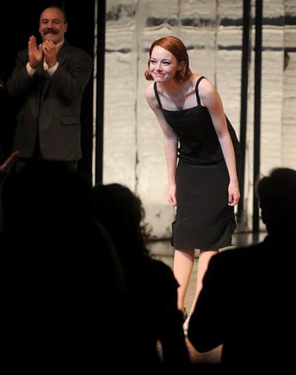 Emma Stone Shines For 'Cabaret' Broadway Debut