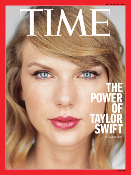Taylor Swift covers Time, says she has no female role models in music